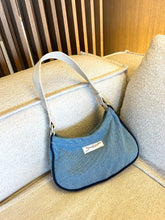 Load image into Gallery viewer, The Denim Shoulder Bag