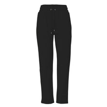 Load image into Gallery viewer, Black Womens Relaxed Fit High Waist Joggers