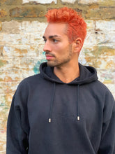 Load image into Gallery viewer, Black mens luxe staple hoody