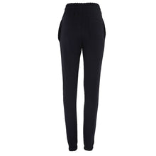 Load image into Gallery viewer, Black Sheen London Fitted High Waist Joggers
