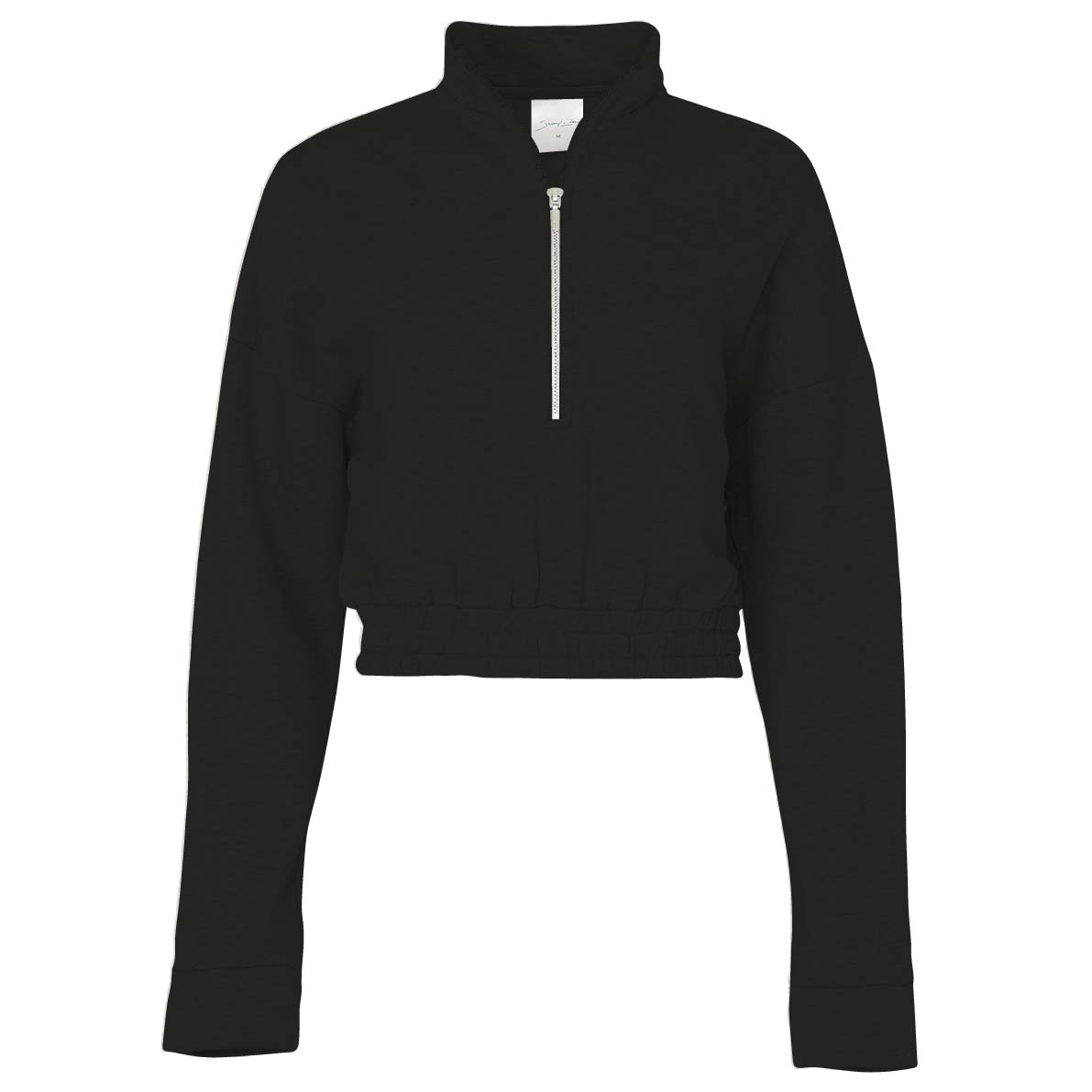 Black womens Half Zip Jumper – Sheen London Limited