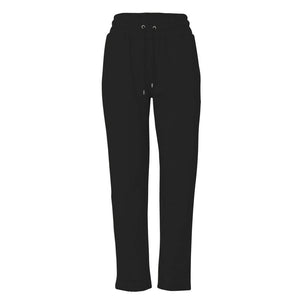 Black Womens Relaxed Fit High Waist Joggers