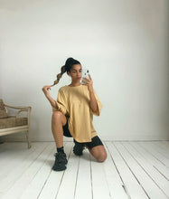 Load image into Gallery viewer, Oversized T-Shirt Butterscotch
